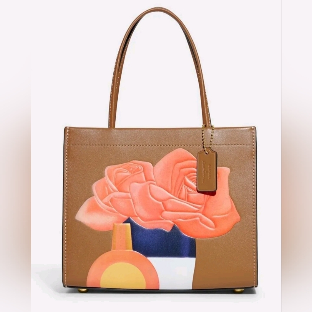 Coach X Tom Wesselmann Cashin Carry Tote 22 Style Ca128